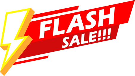 Flash sale promotion banner template design